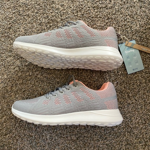 Women’s STQ Slorhy Series gray and pink walking shoes size 8.5 - Picture 2 of 2
